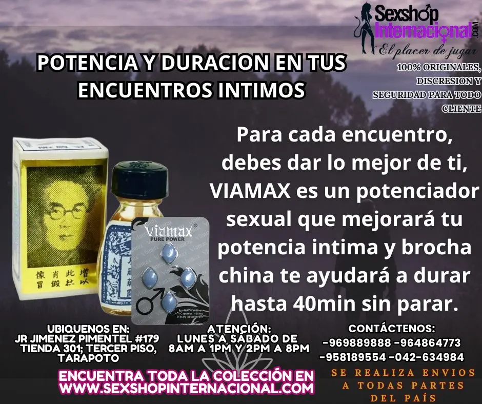 POTENCIADOR INTIMO Y RETARDANTES GARANTIZADOS EN TARAPOTO SE