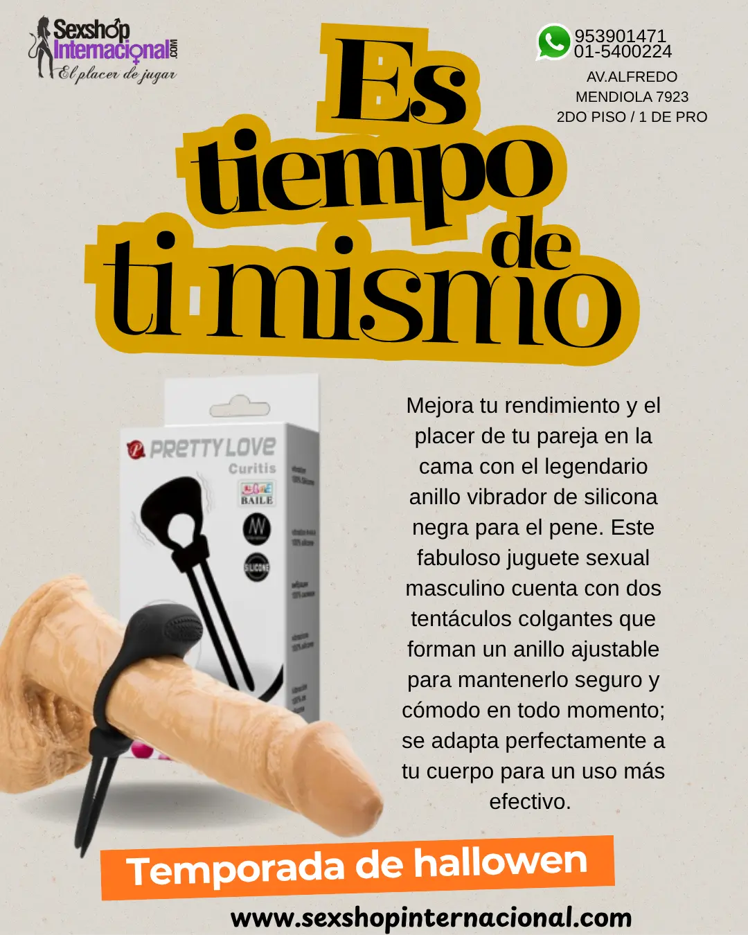 ANILLO VIBRADOR-SEXHOP LOS OLIVOS-TIENDAEROTICA