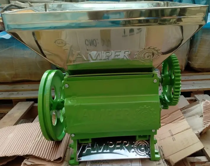 LAMPER DESPULPADORA PARA CAFE ACERO MAQUINARIAS DEL PERU SAC