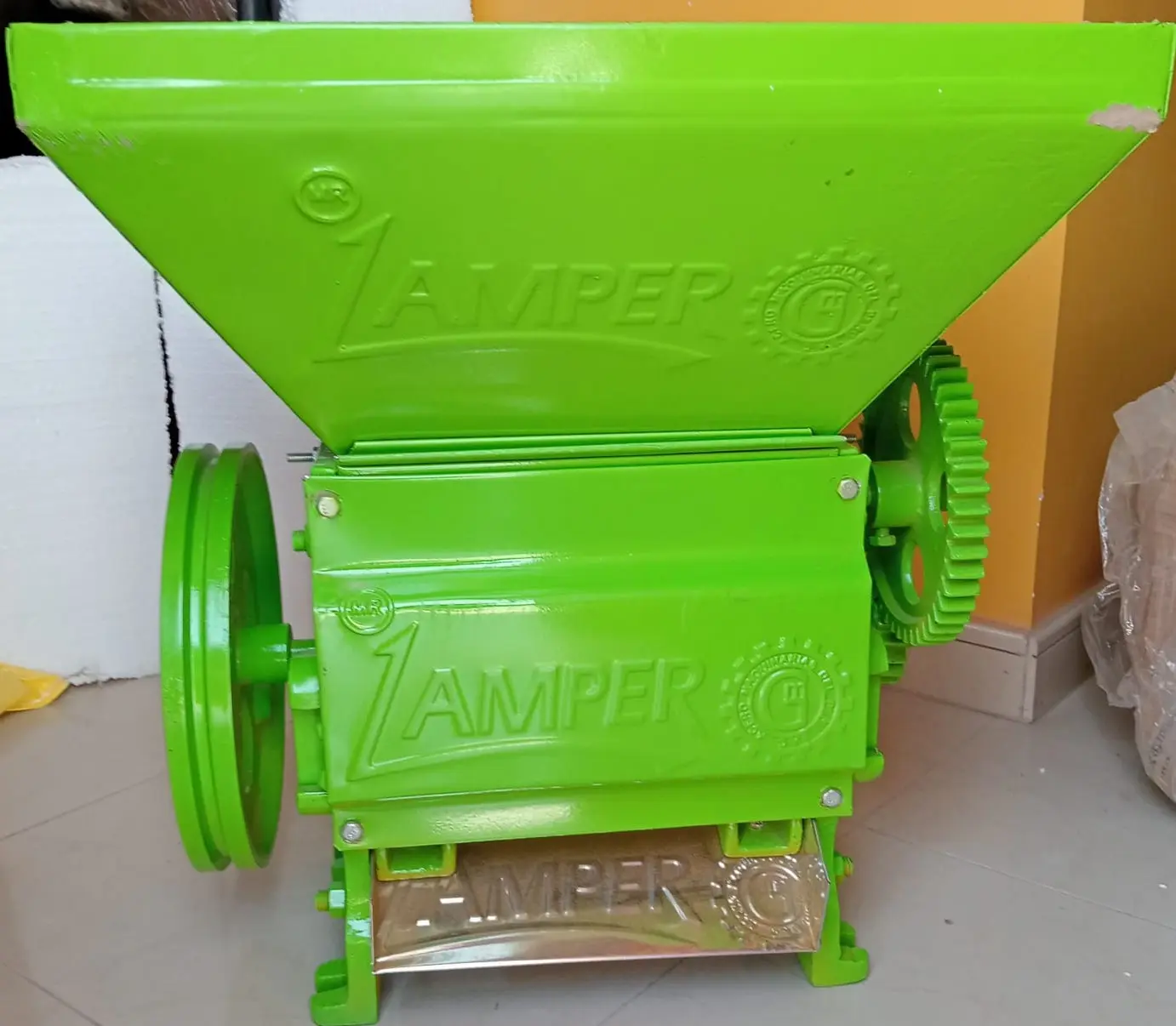 LAMPER DESPULPADORA PARA CAFE ACERO MAQUINARIAS DEL PERU SAC