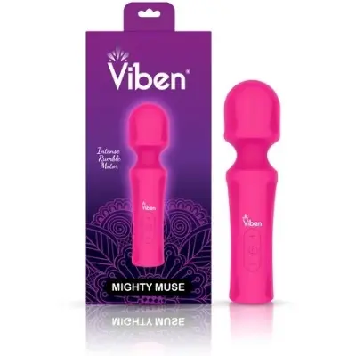 Vibrador Varita Masajeador Rosado Viben