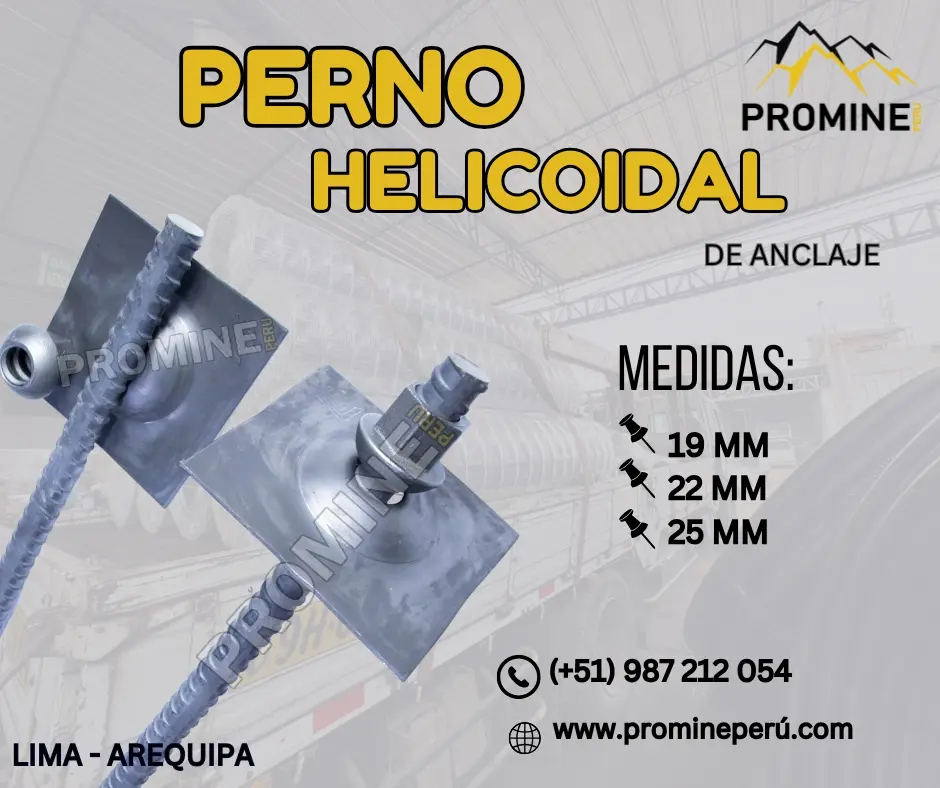  Pernos Helicoidales Fuerza que Gira con Precisión