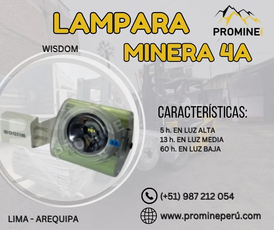 Wisdom 4A la nueva era de la iluminación minera