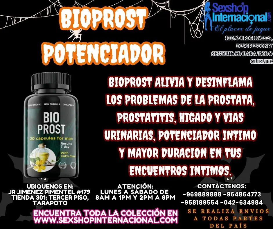 BIOPROST ALIVIA LOS PROBLEMAS DE LA PROSTATA TARAPOTO SEXTOY