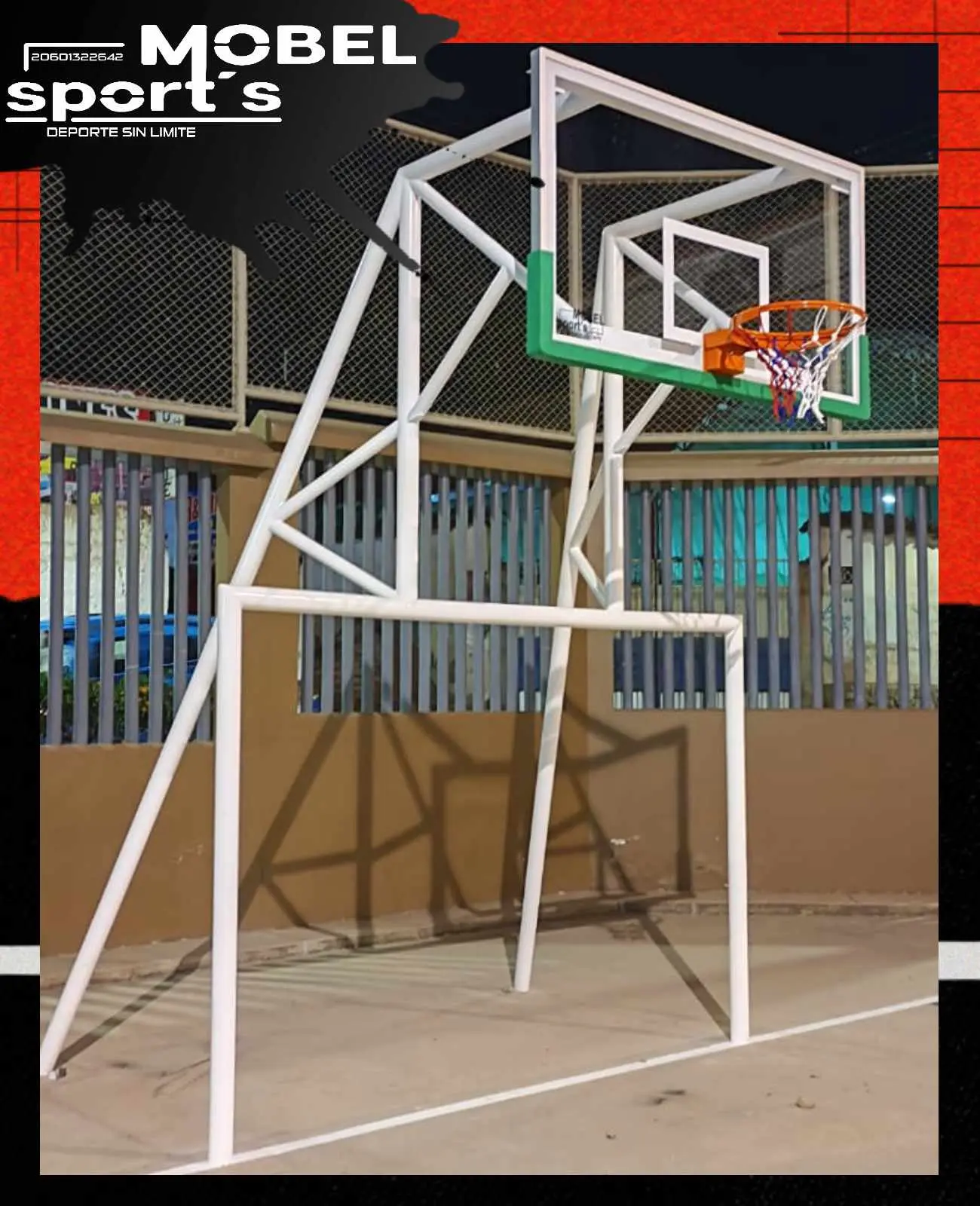 mantenimiento de tableros de basquet mobel sports