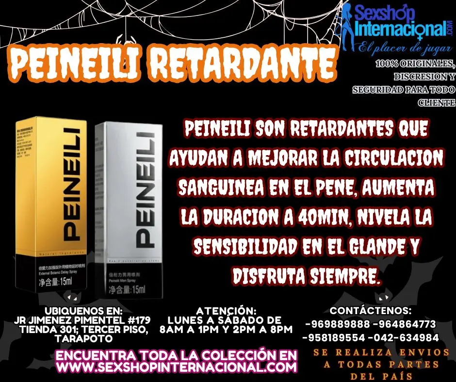 RETARDANTES QUE MEJORAN TUS ENCUENTROS HASTA 40MIN TARAPOTO 