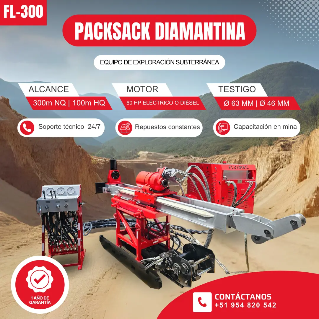 PACKSACK DIAMANTINA FL300 mineria 