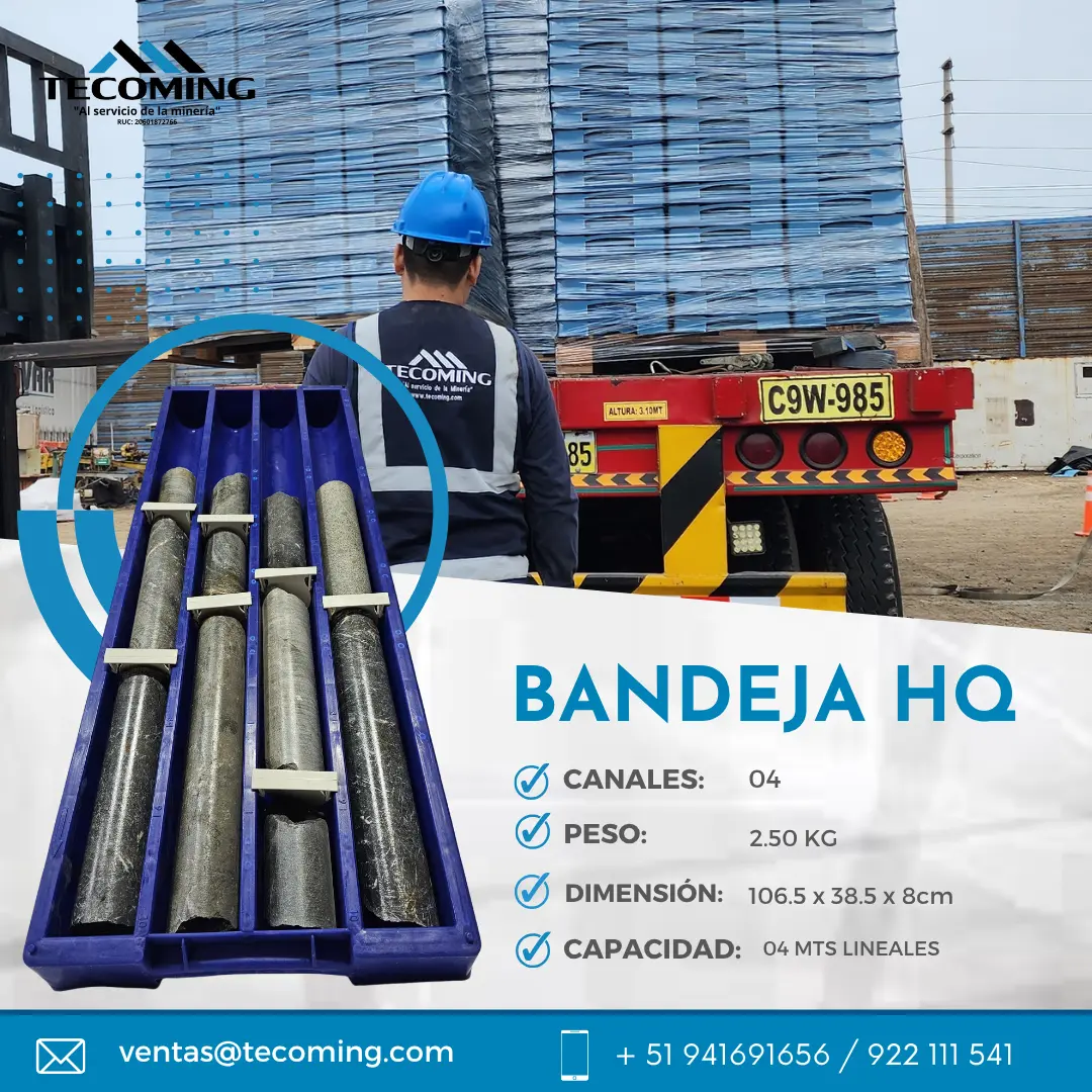 ALMACENAMIENTO EFICIENTE DE TESTIGOS SOLUCIONES PARA MINA