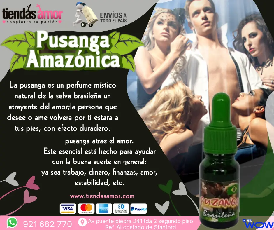Pusanga amazonica original juguetes Lubricantes Retardantes 