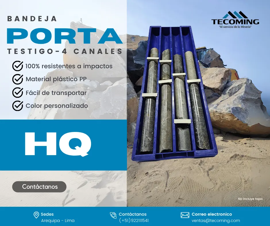 ALMACENAMIENTO EFICIENTE PARA MINERÍA CON CAJA ESPECIALIZADA