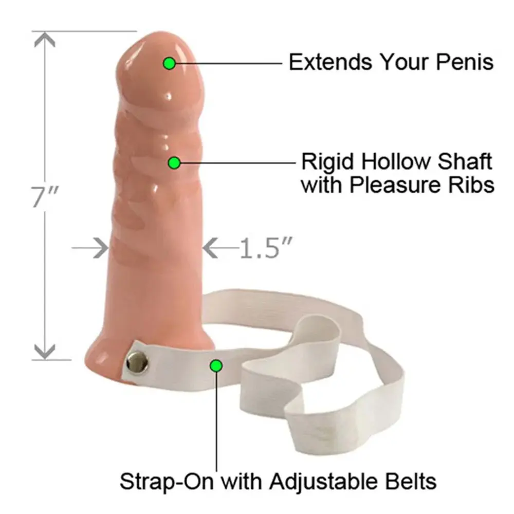 Funda De Extension Con Vibrador Pretty Love 6.7