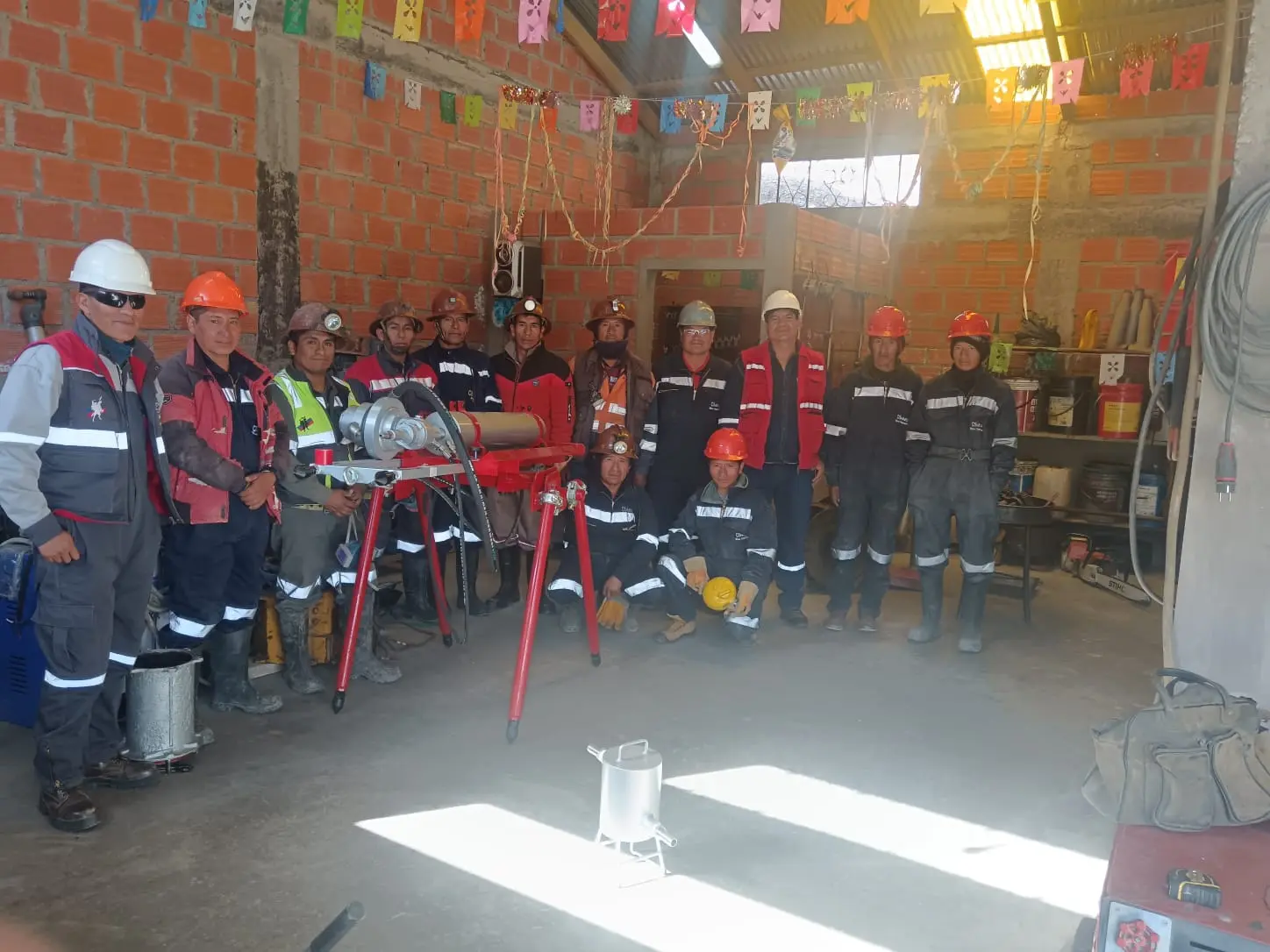 PACKSACK HIDRÁULICA FL50 equipo para industria minera 