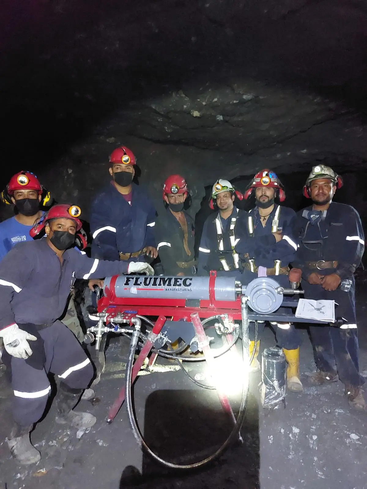 PACKSACK NEUMÁTICA FL - 50 equipo para industria minera 