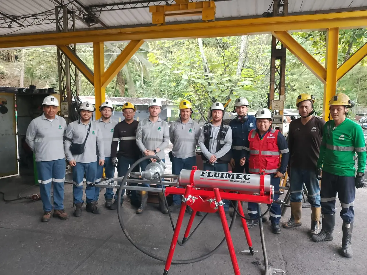 PACKSACK NEUMÁTICA FL - 50 equipo para industria minera 