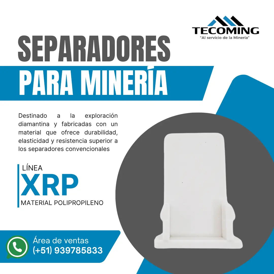 Separadores para Registro Técnico Minero