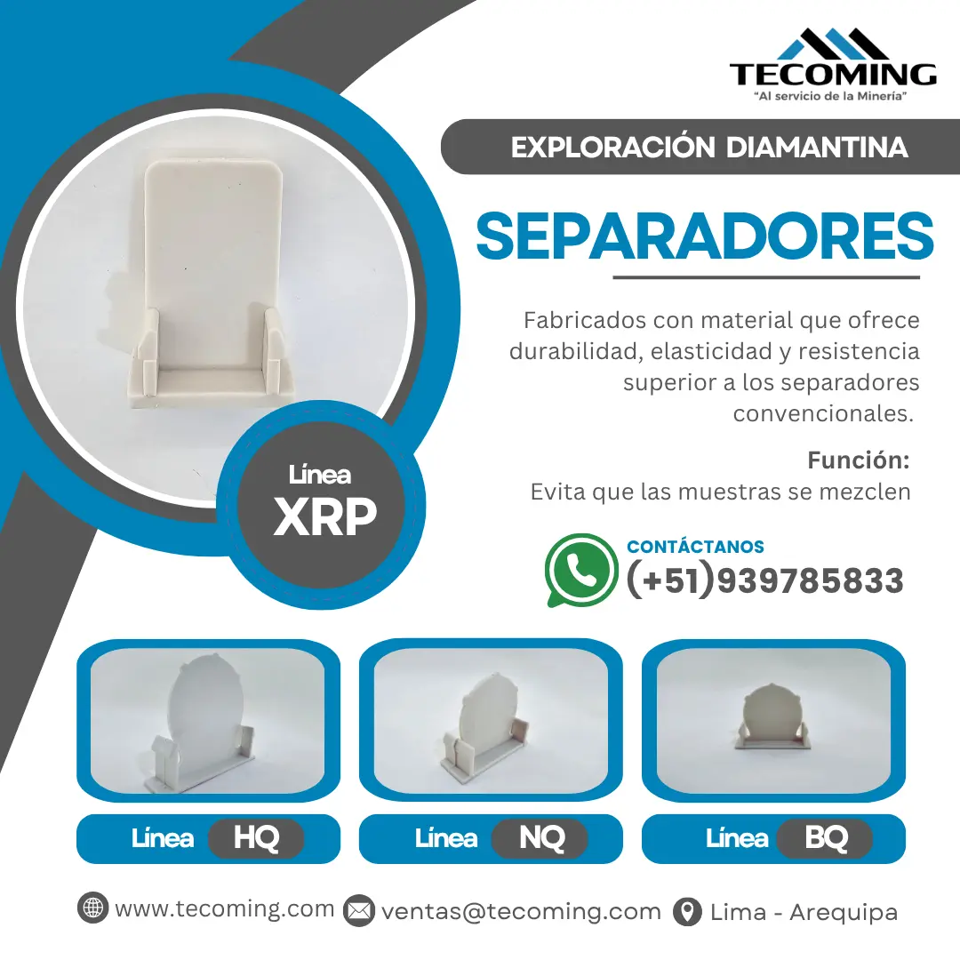 Separadores para Clasificar Testigos HQ NQ BQ