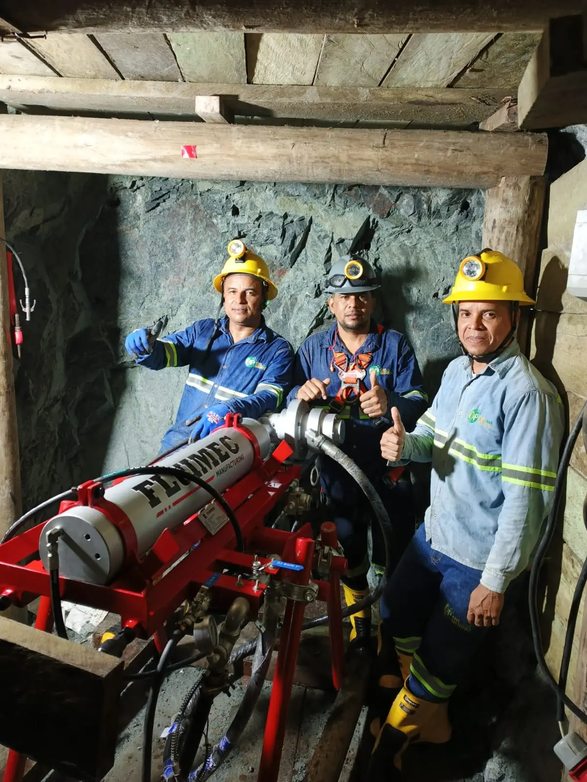 Perforadora Diamantina - Mineria 