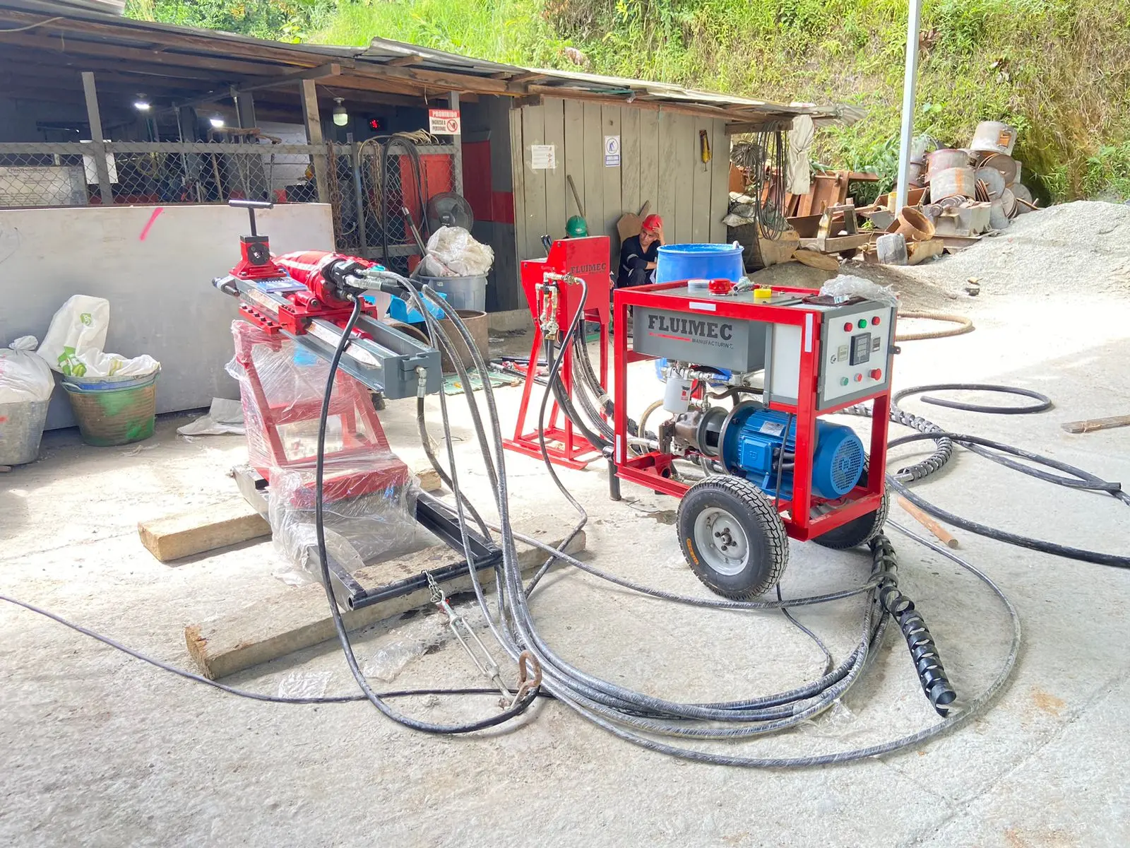 PACKSACK HIDRÁULICA FL50 trabajos en superficie 