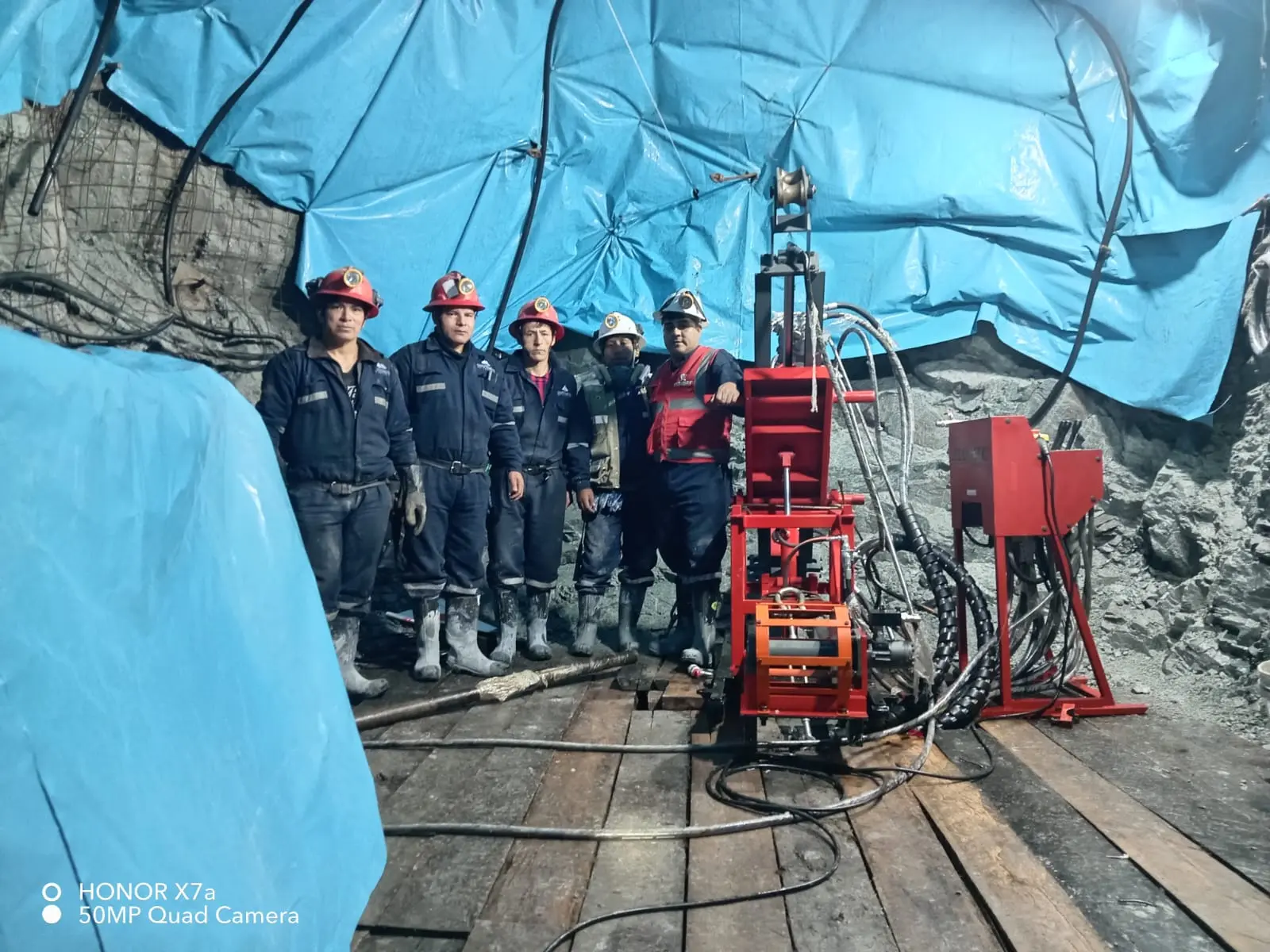 Perforadora Diamantina - Minería 