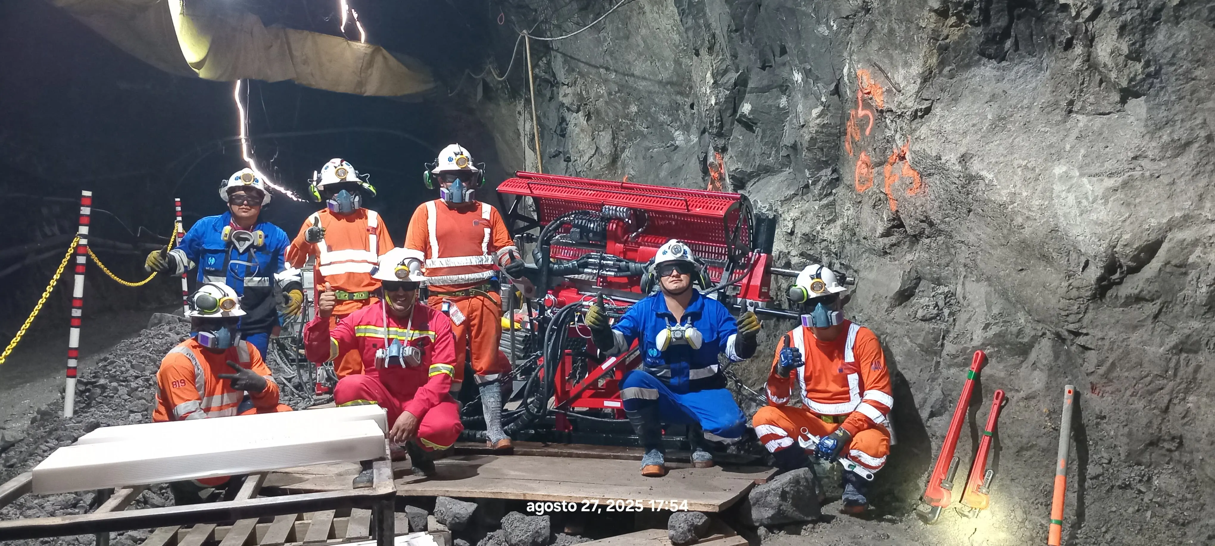 Perforadora Diamantina - Mineria 