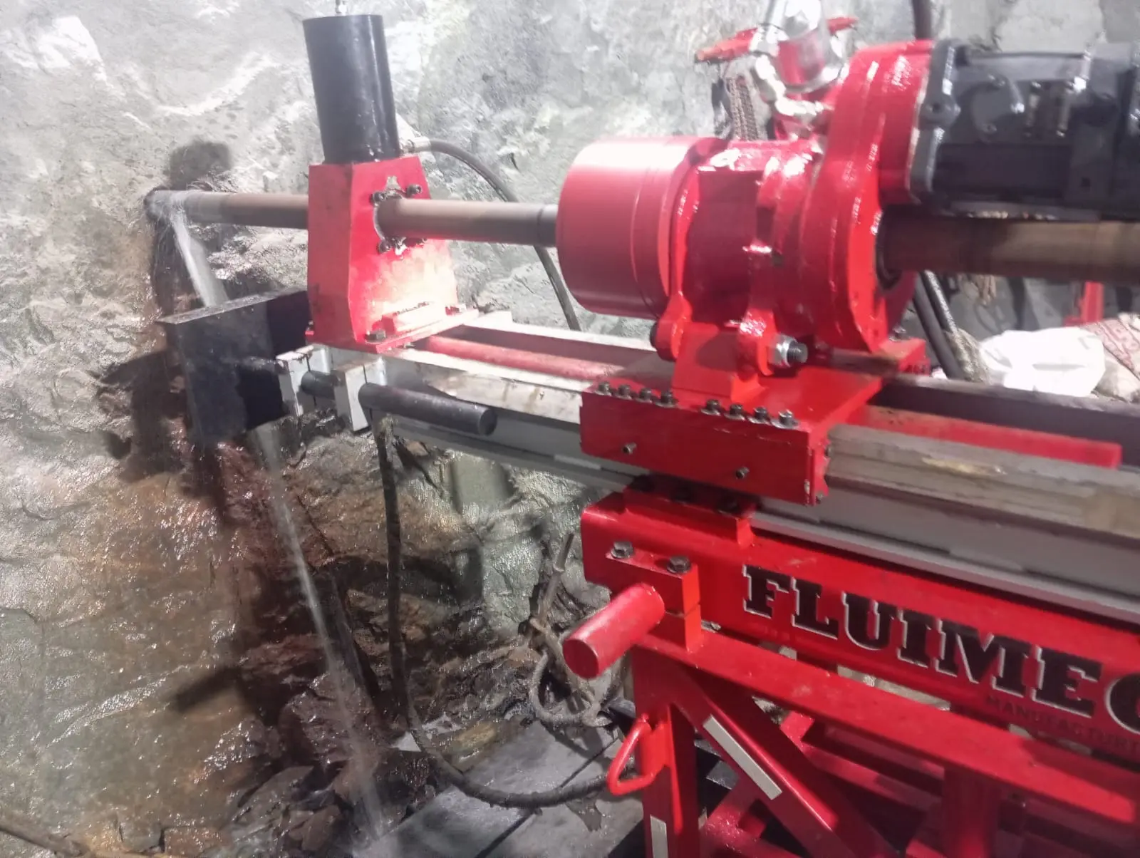 Perforadora Diamantina - Mineria 