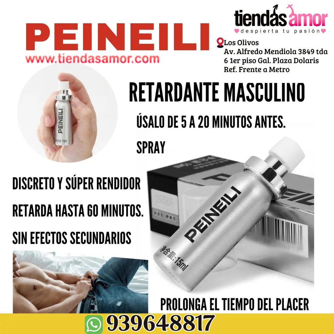 El aerosol Peineili es un spray que tiene el efecto al 100