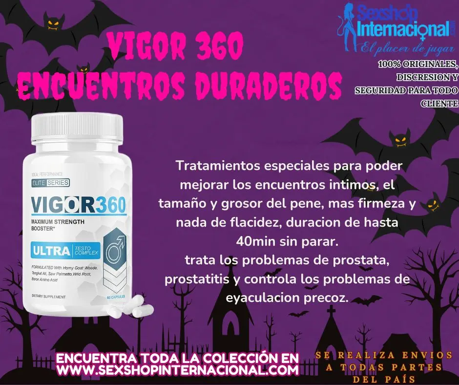 POTENCIADORES VIGOR 360 MEJORA LA TESTOSTERONA EN EL CUERPO 