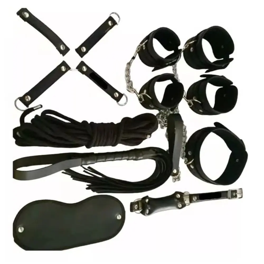 KIT COMPLETO SADO BONDAGE NEGRO