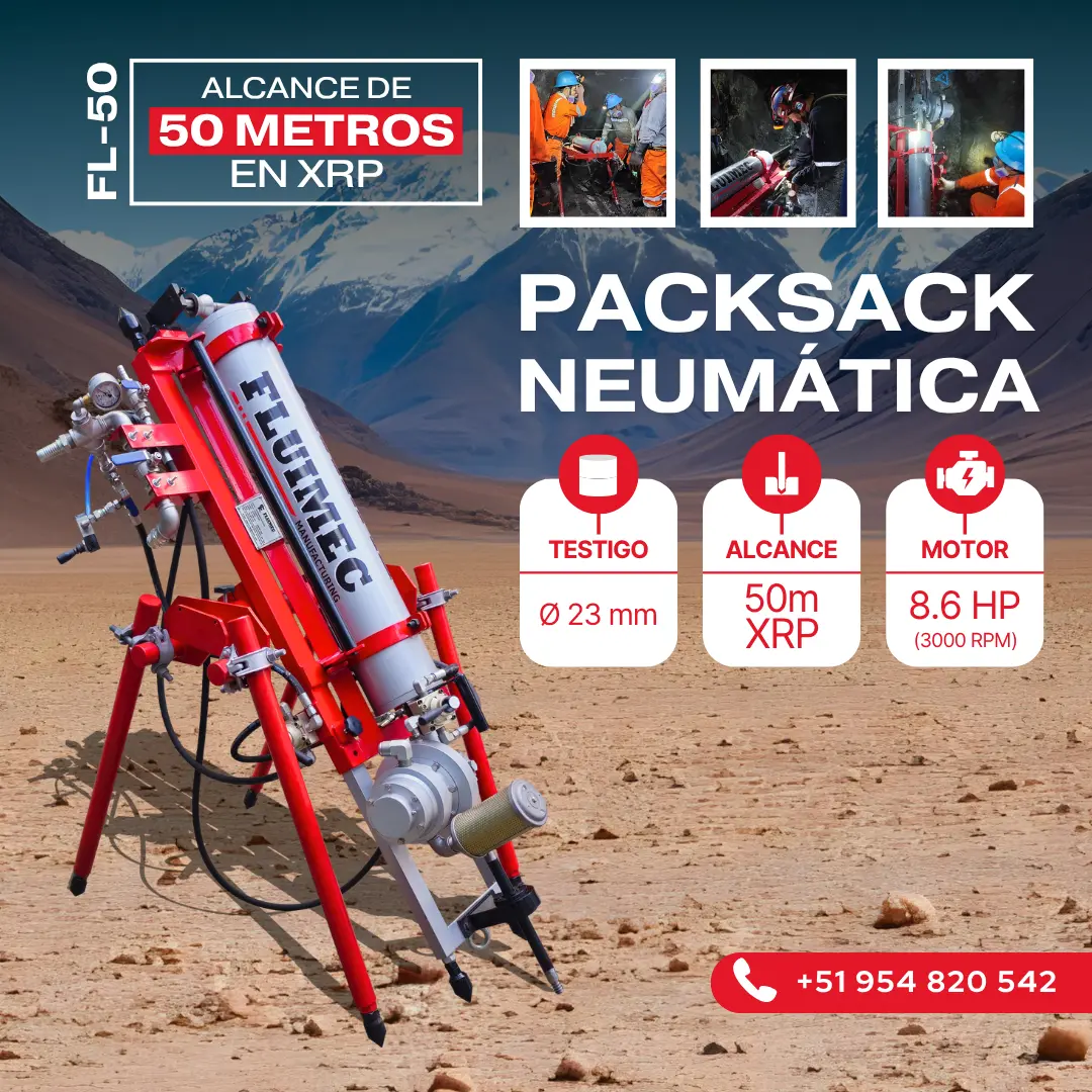 PACKSACK NEUMÁTICA FL50 mineria 