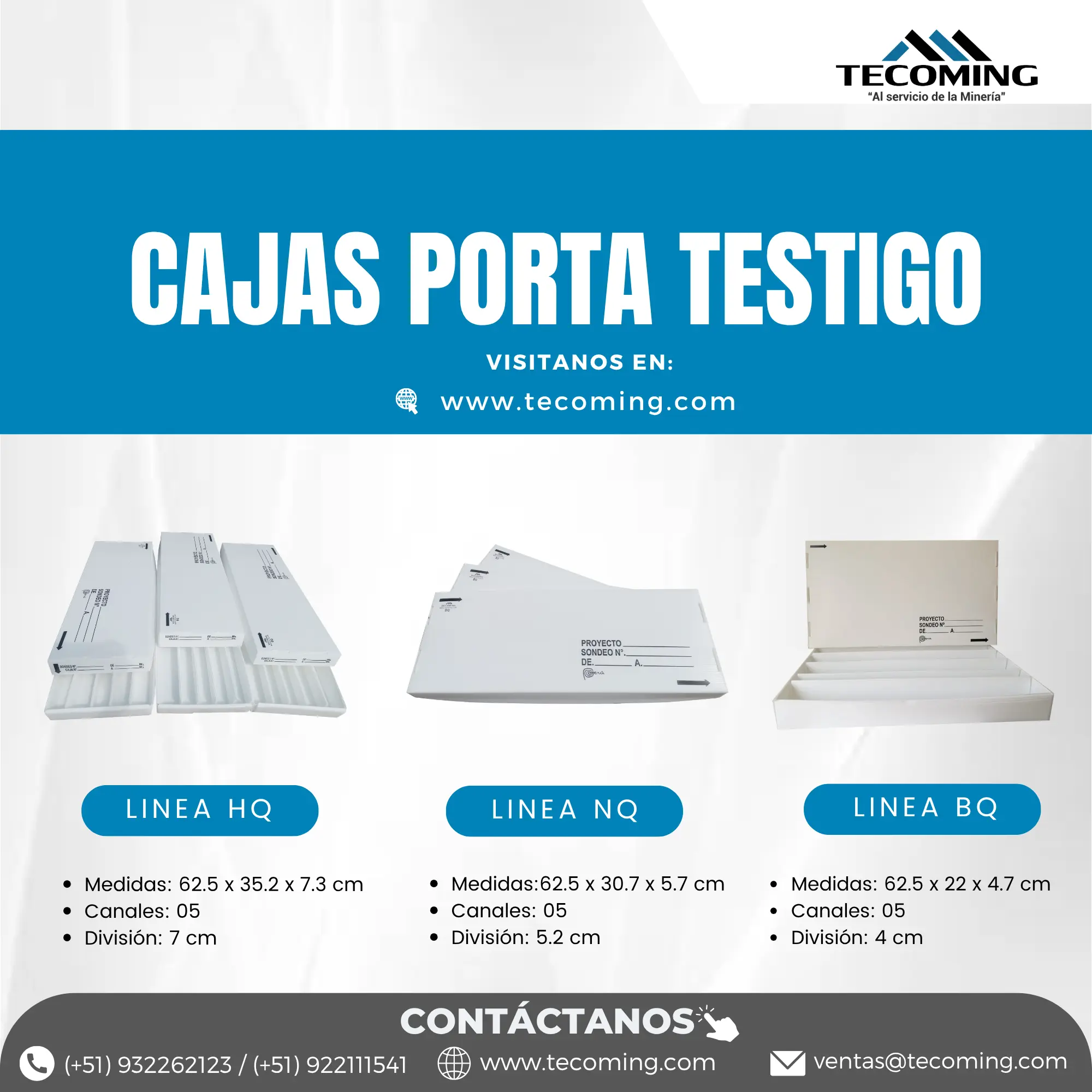 ALMACENAJE EFICIENTE DE MUESTRAS CON CAJAS DE CARTON PLAST