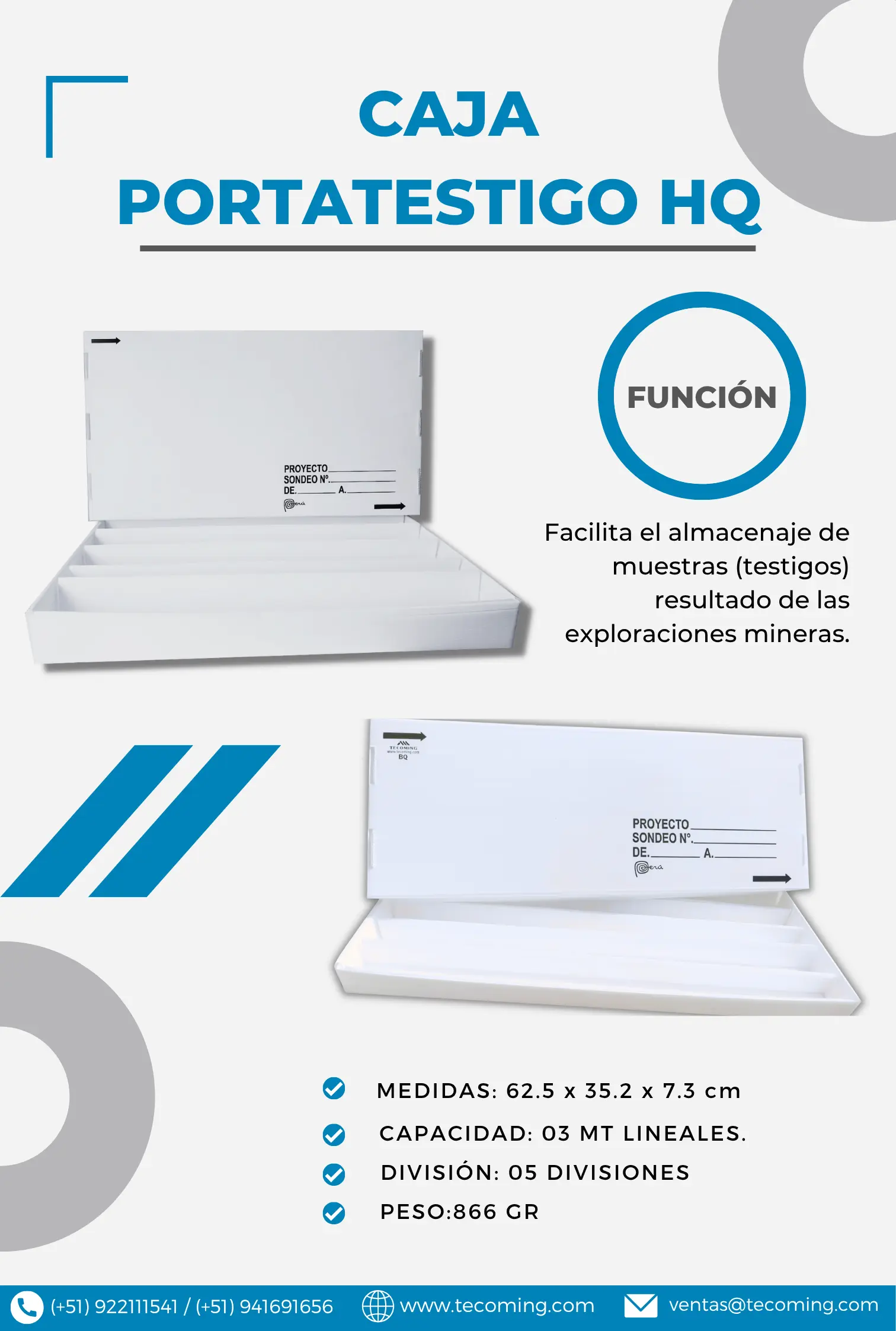 ALMACENAJE OPTIMIZADO EN MINERÍA CON CAJAS DE CARTON PLÁST