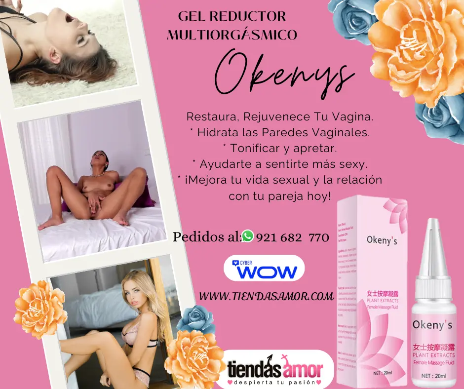 Okenys Gel Reductor Multiorgasmico juguetes Masturbador 