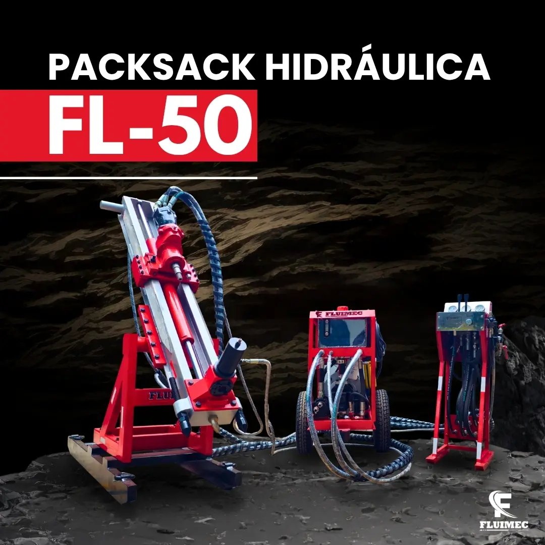 PACKSACK HIDRÁULICA FL50 equipo para mineria 