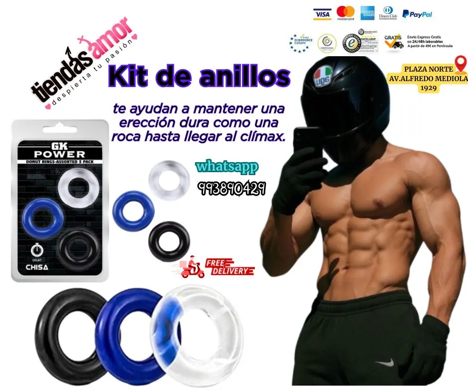 anillos para tener mejor ereccion 