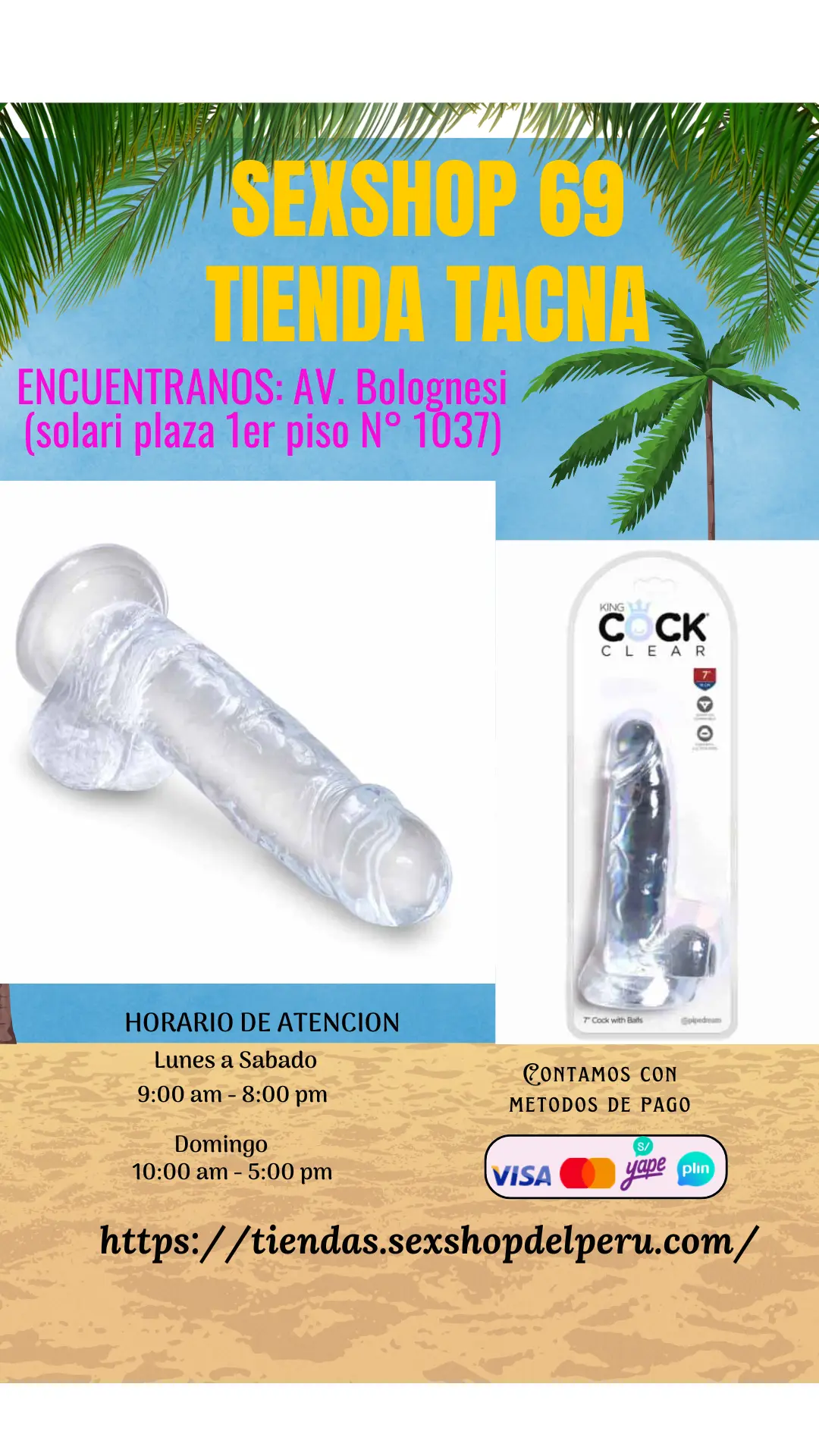 CONSOLADOR KING COCK CLEAR 6 CON TESTICULOS