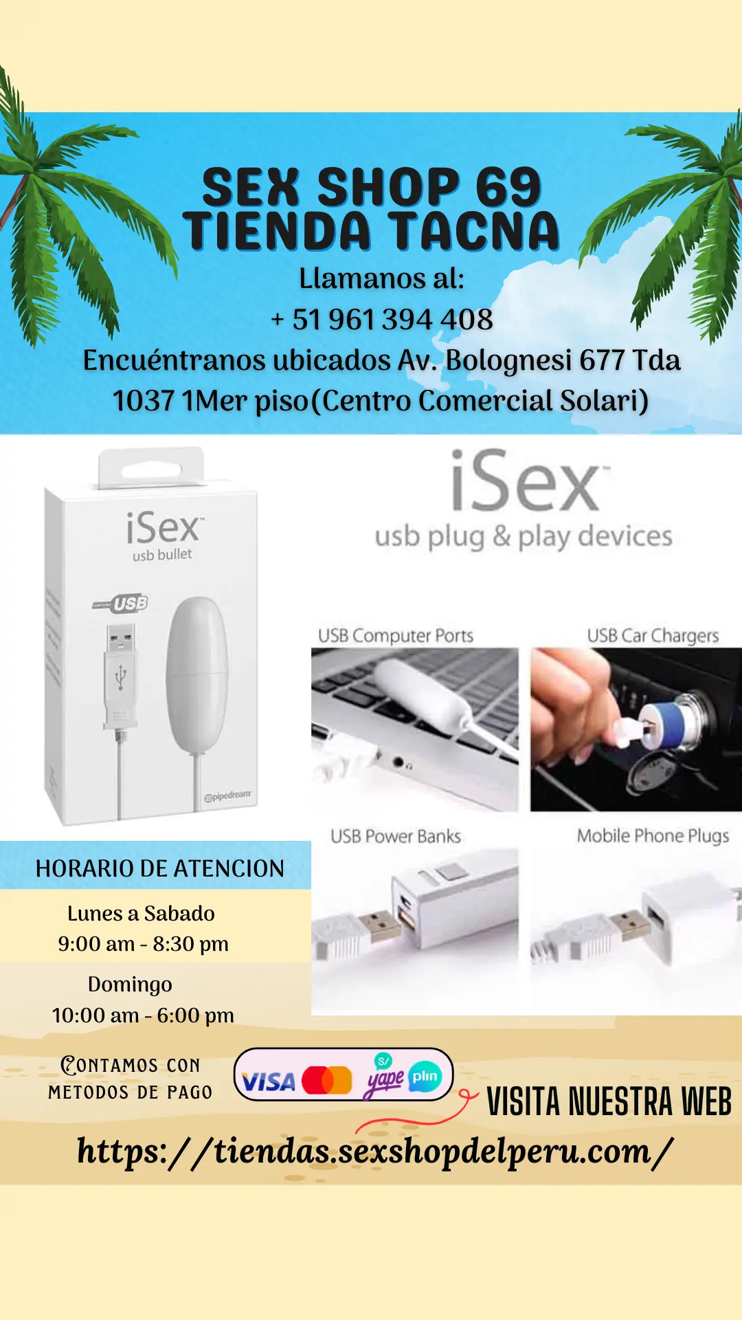 VIBRADOR BLANCO SEXY USB BALA 