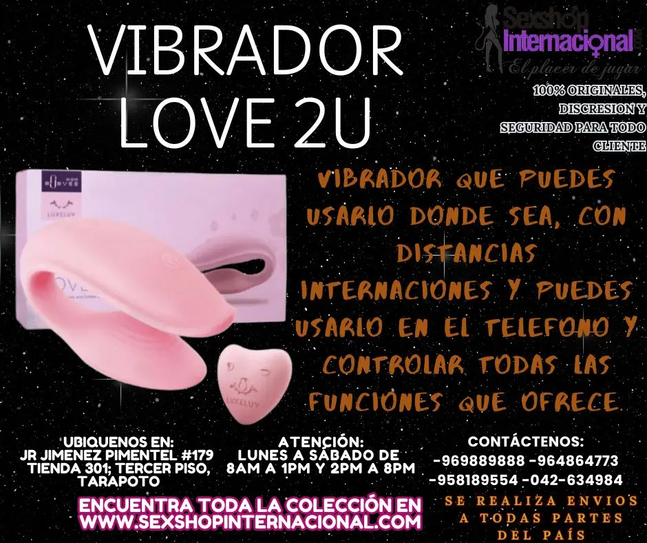 VIBRADOR ORGASMICO QUE FACILITARA EL PLACER AL MAXIMO TARAPO