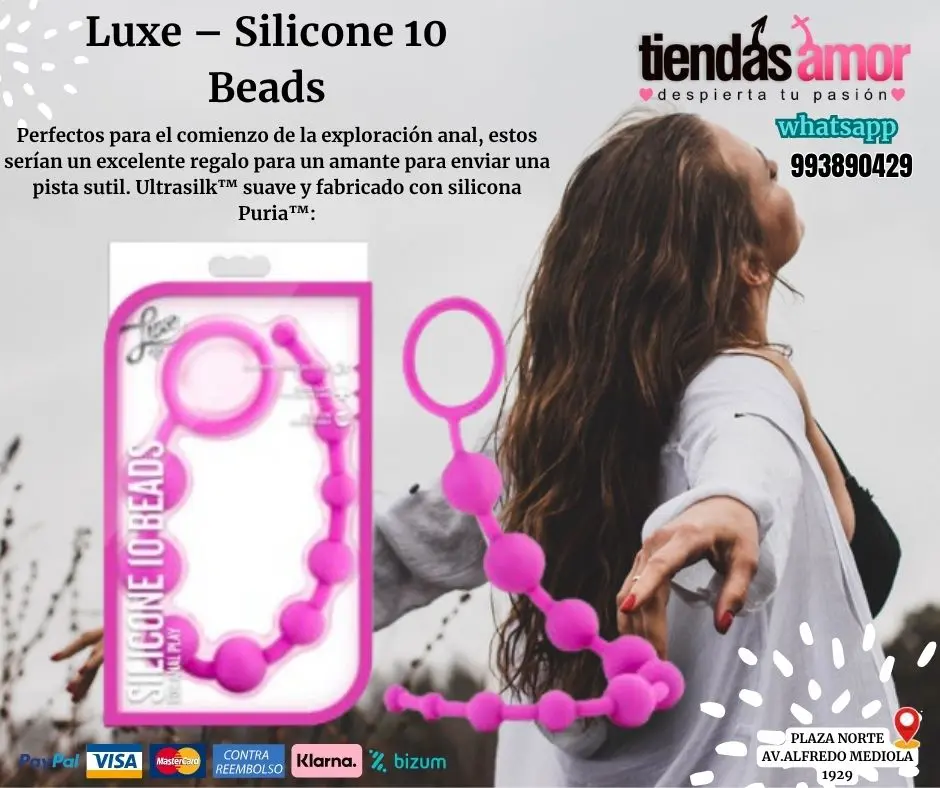 perlas de siliona para una experiencia anal