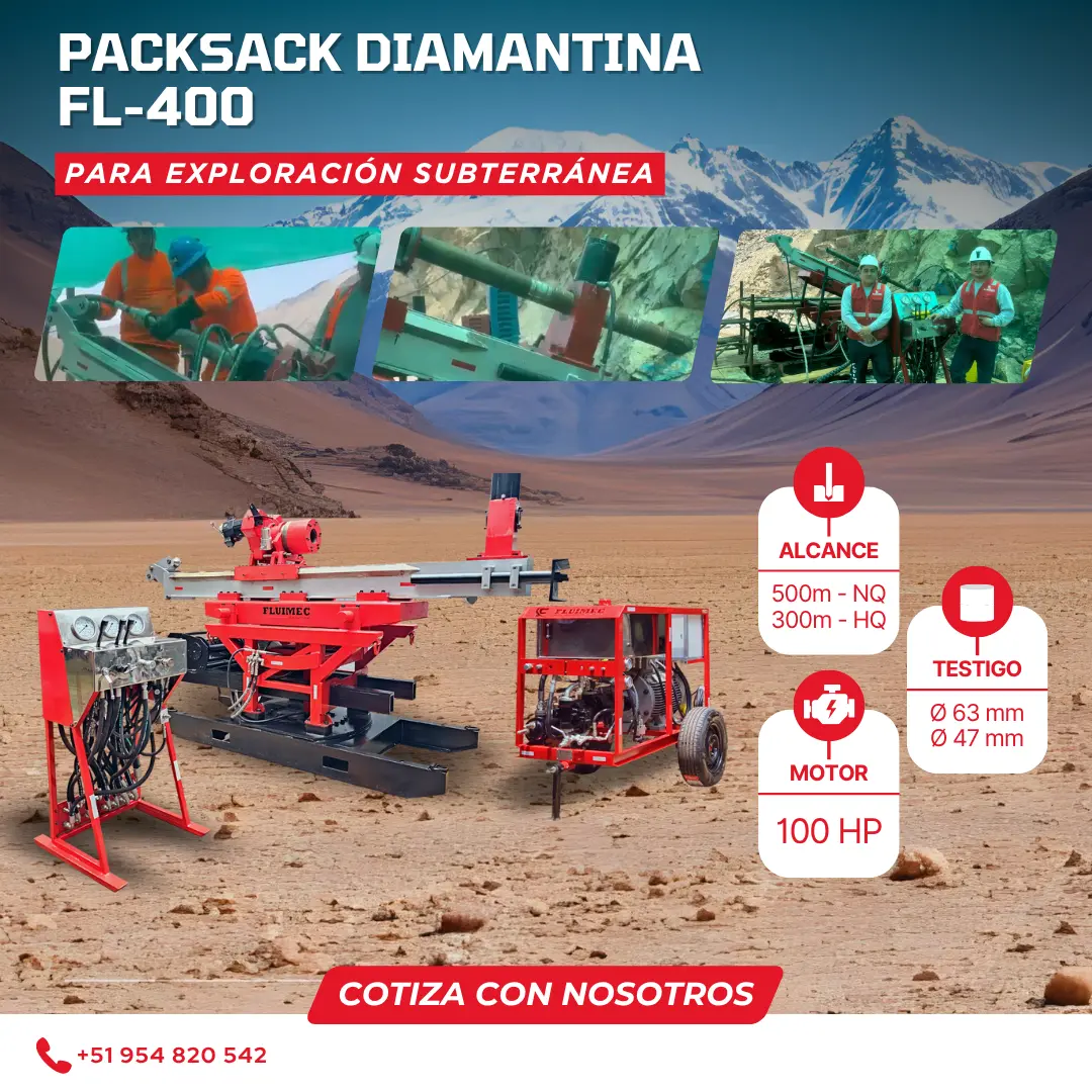 PACKSACK DIAMANTINA FL400 MINERIA 