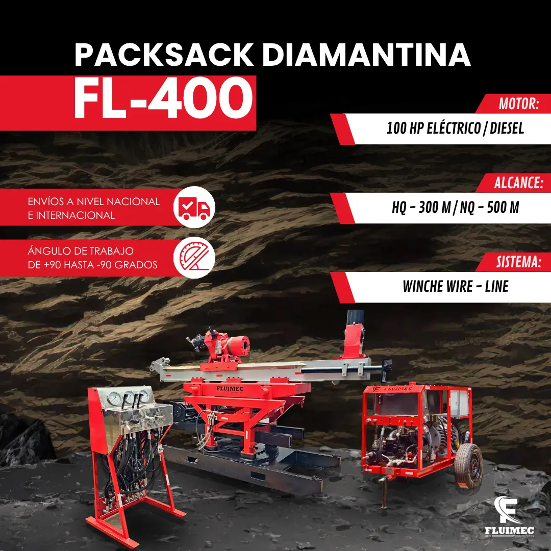 PACKSACK DIAMANTINA FL400 MINERIA 