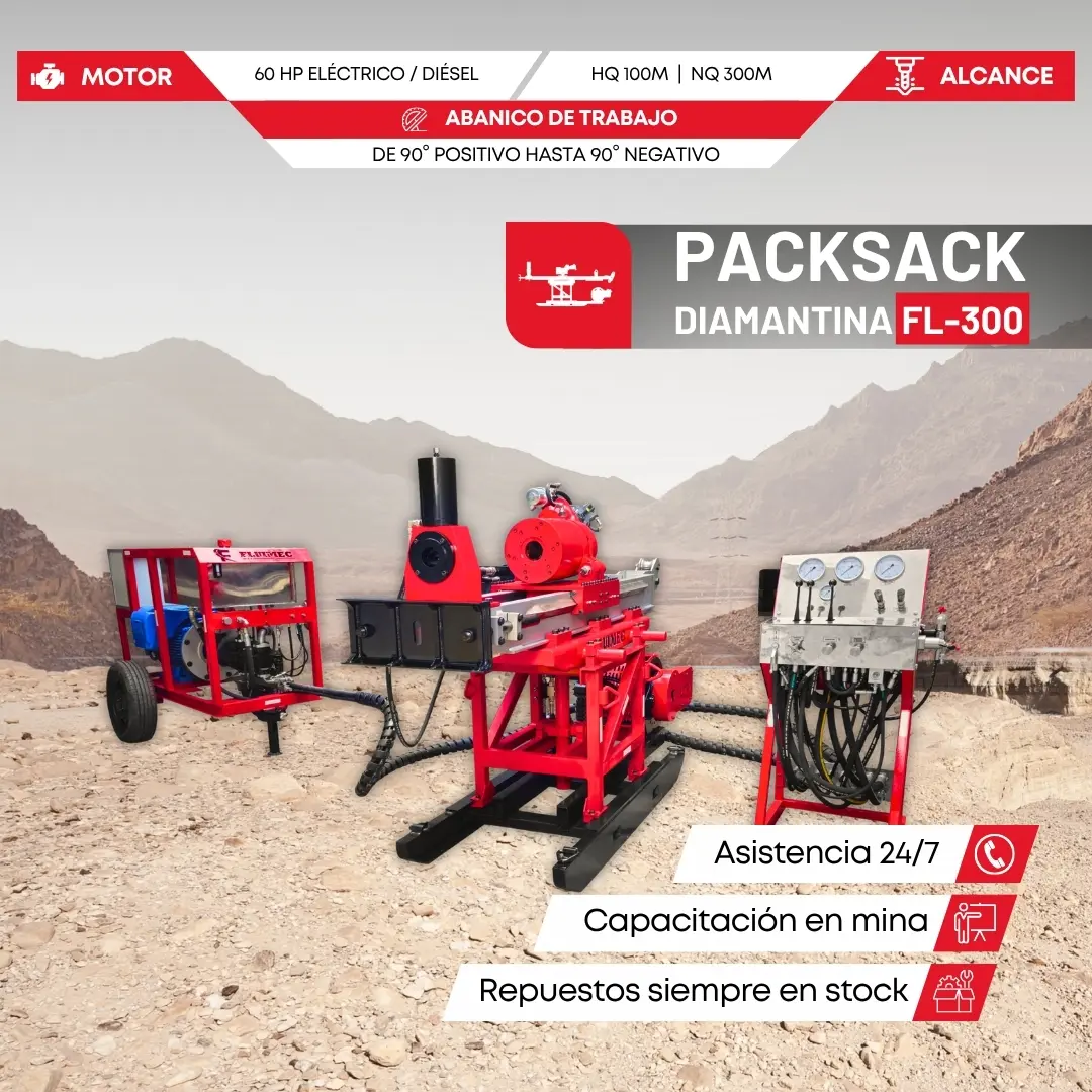 PACKSACK DIAMANTINA FL300 MINERIA 