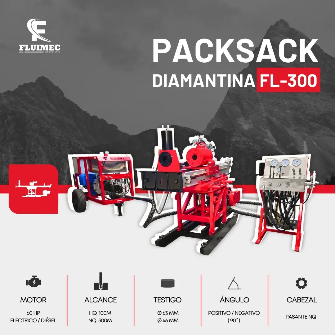 PACKSACK DIAMANTINA FL300 MINERIA 