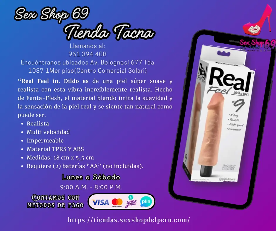 -VIBRADOR XTREME REAL FEEL 9