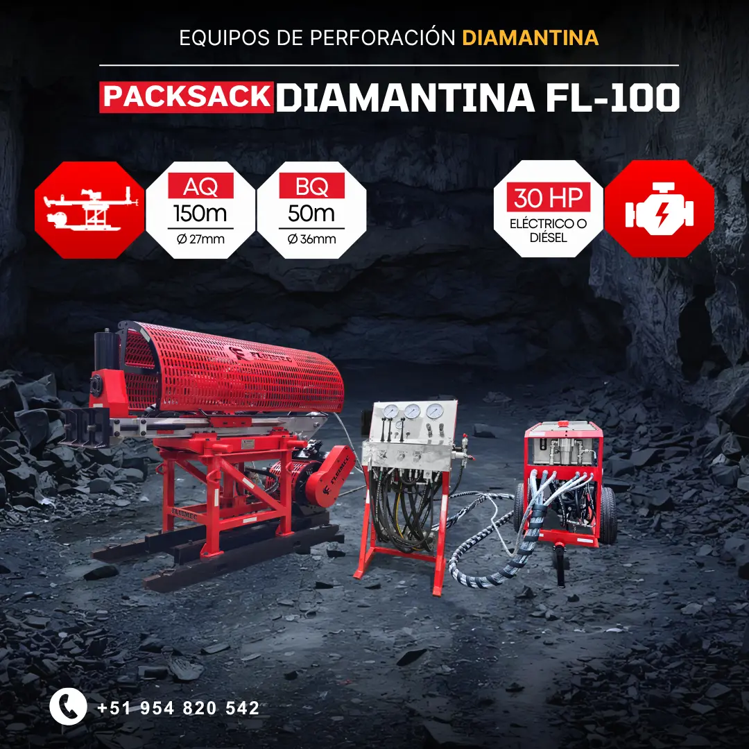 PACKSACK DIAMANTINA FL100 mineria 