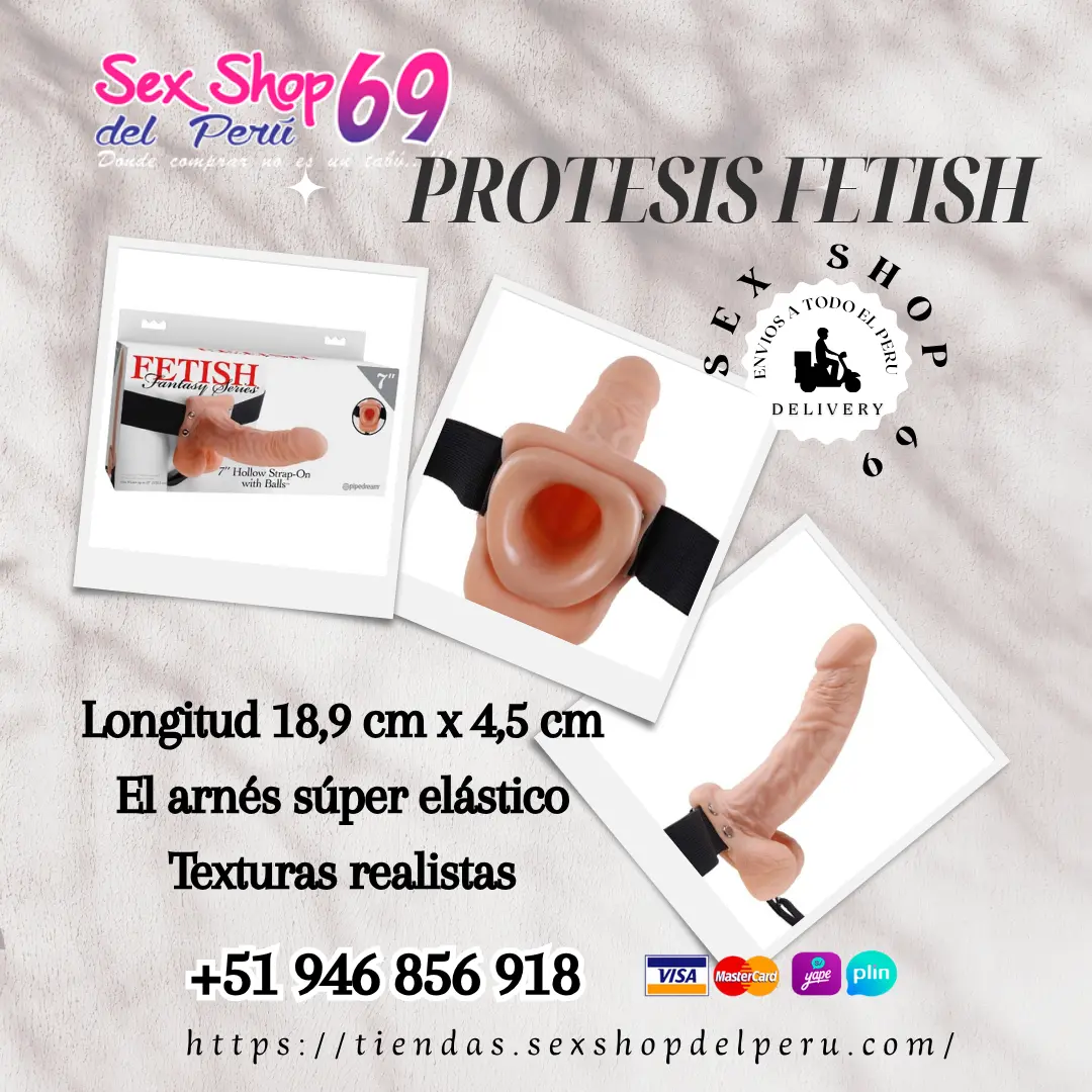 PROTESIS FETISH FANTASY SERIES 7 DILDO. 946 856 918