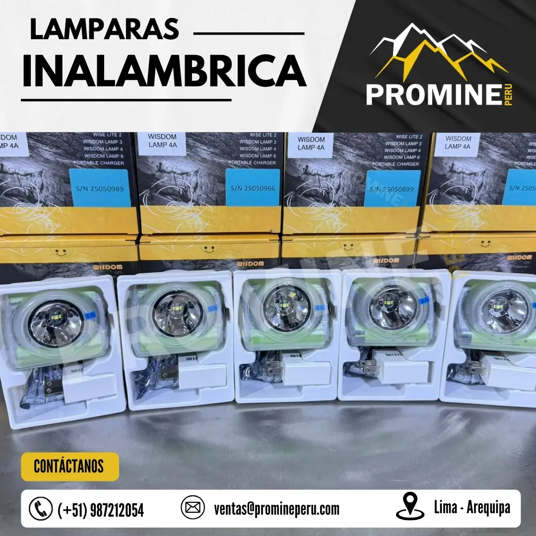 Lamparas Mineras 4A Tu Luz de Guardia Subterránea