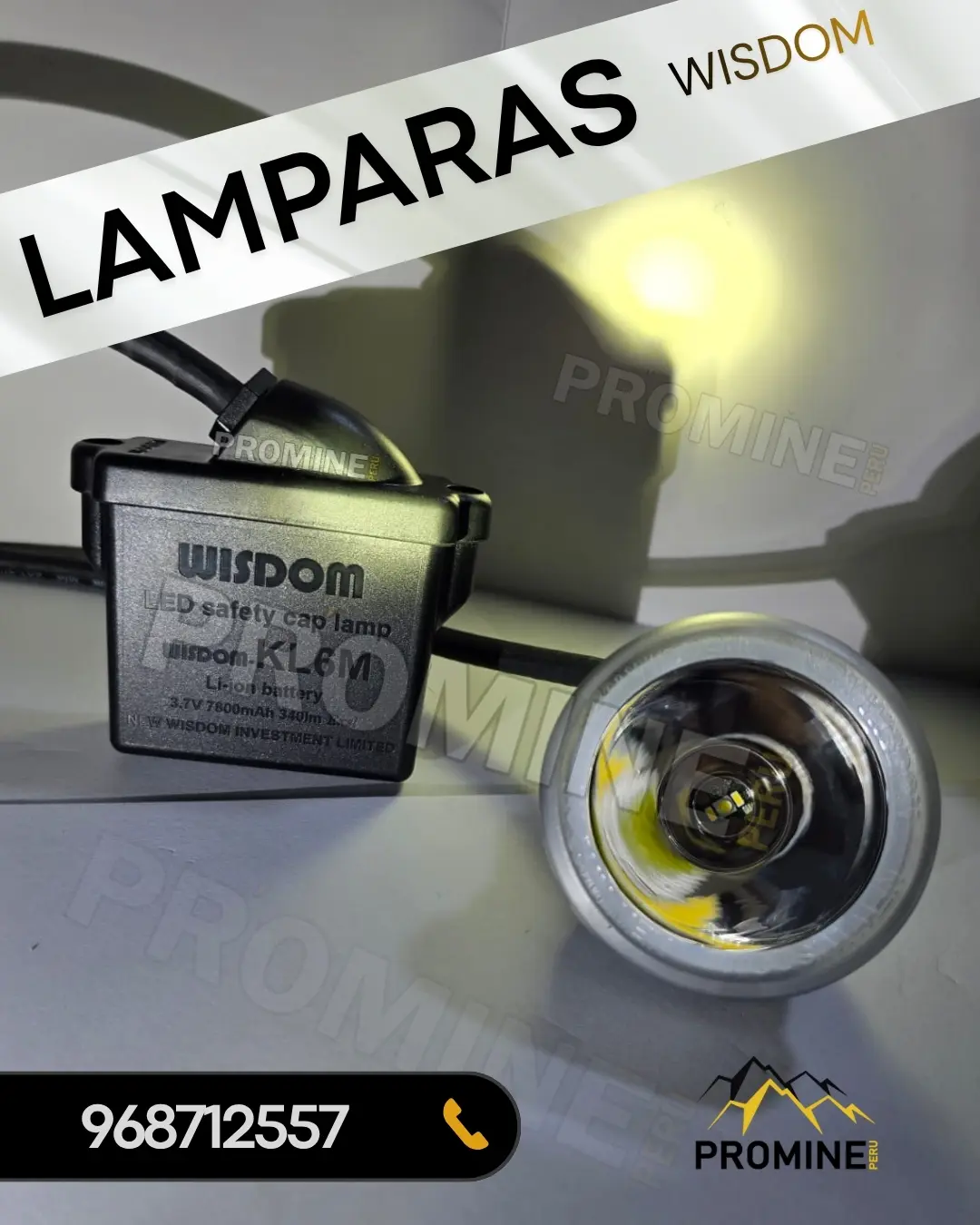 LAMPARAS WISDOM PRODUCTO MINERO