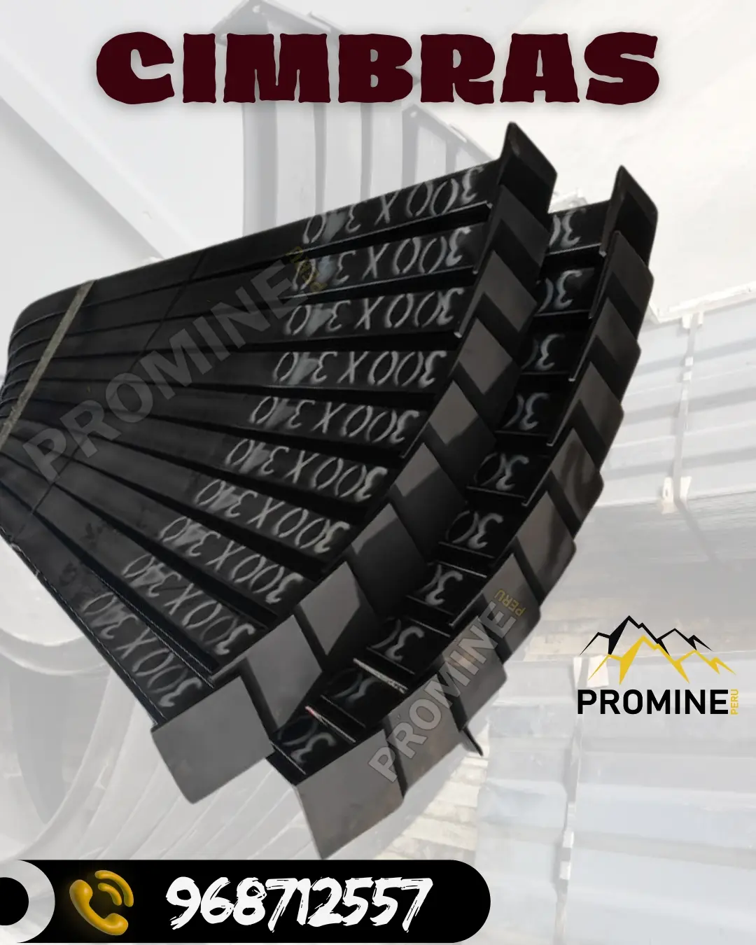 CIMBRAS EN VIGA H PROMINE PERU