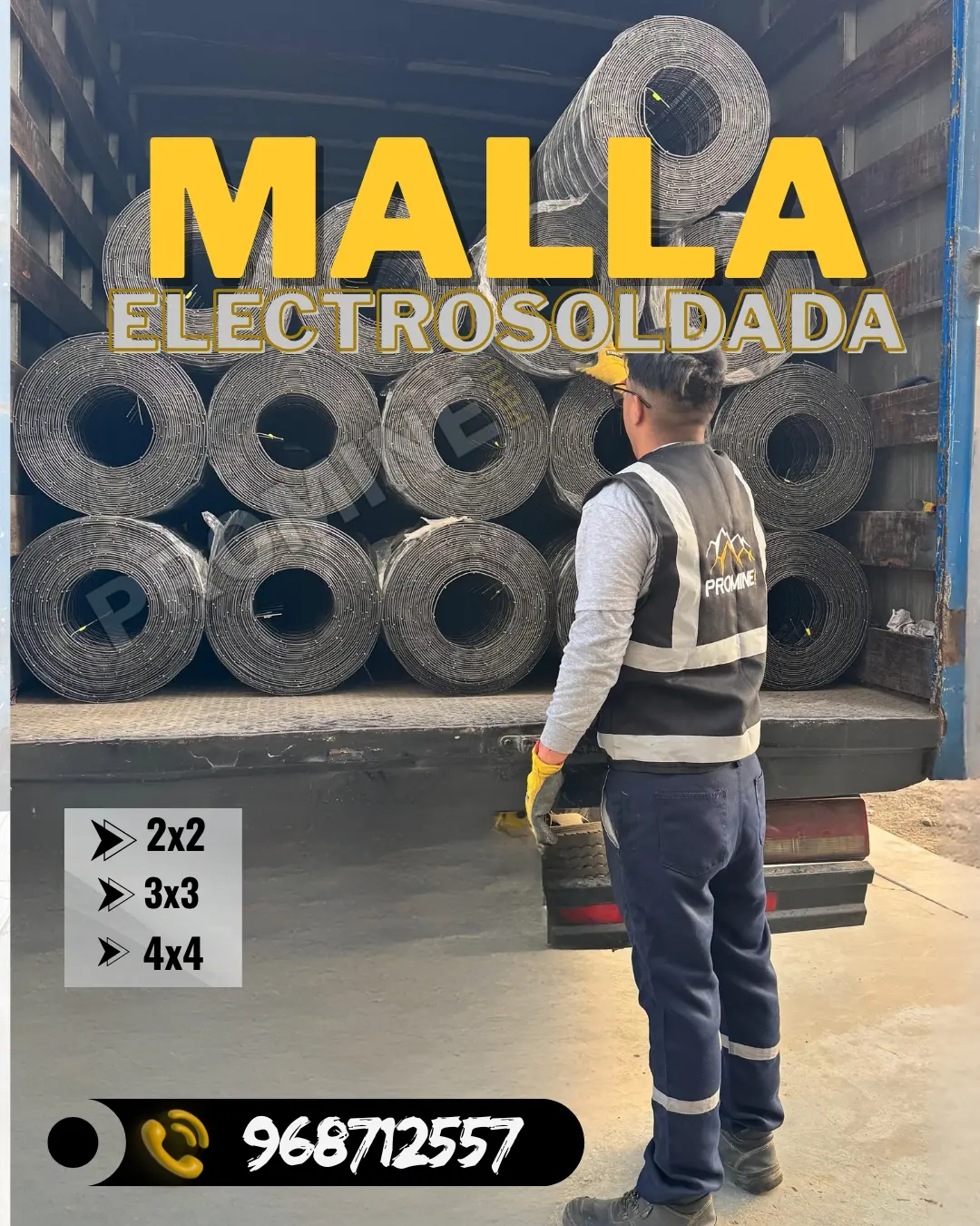 MALLA ELECTROSOLDADAS SOSTENIMIENTO MINERO