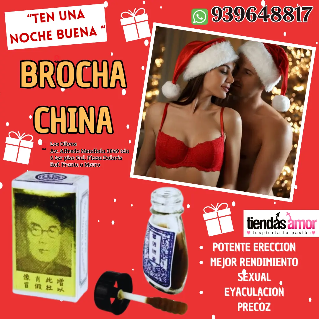  BROCHA CHINA OFERTAS NAVIDEÑA 